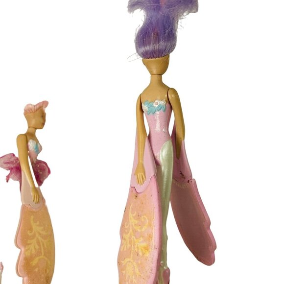 Flying Fairy Dancers Lot Of 3 Dolls With 1 Twirl Base 1994 L.G.T.I. Vintage WORK - Picture 7 of 12